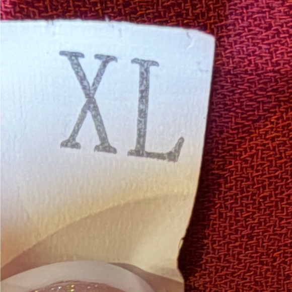 LILY HILL XL Burgundy Chiffon Off-Shoulder Top and Wide Leg Pants Worn Once - Picture 7 of 7